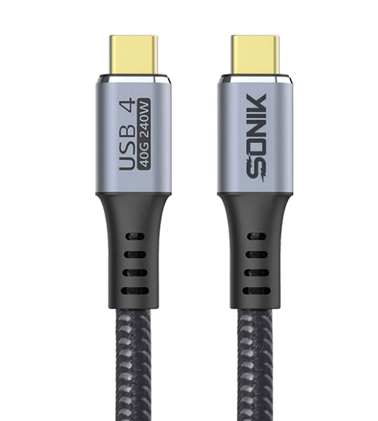 Sonik braided USB-C cable